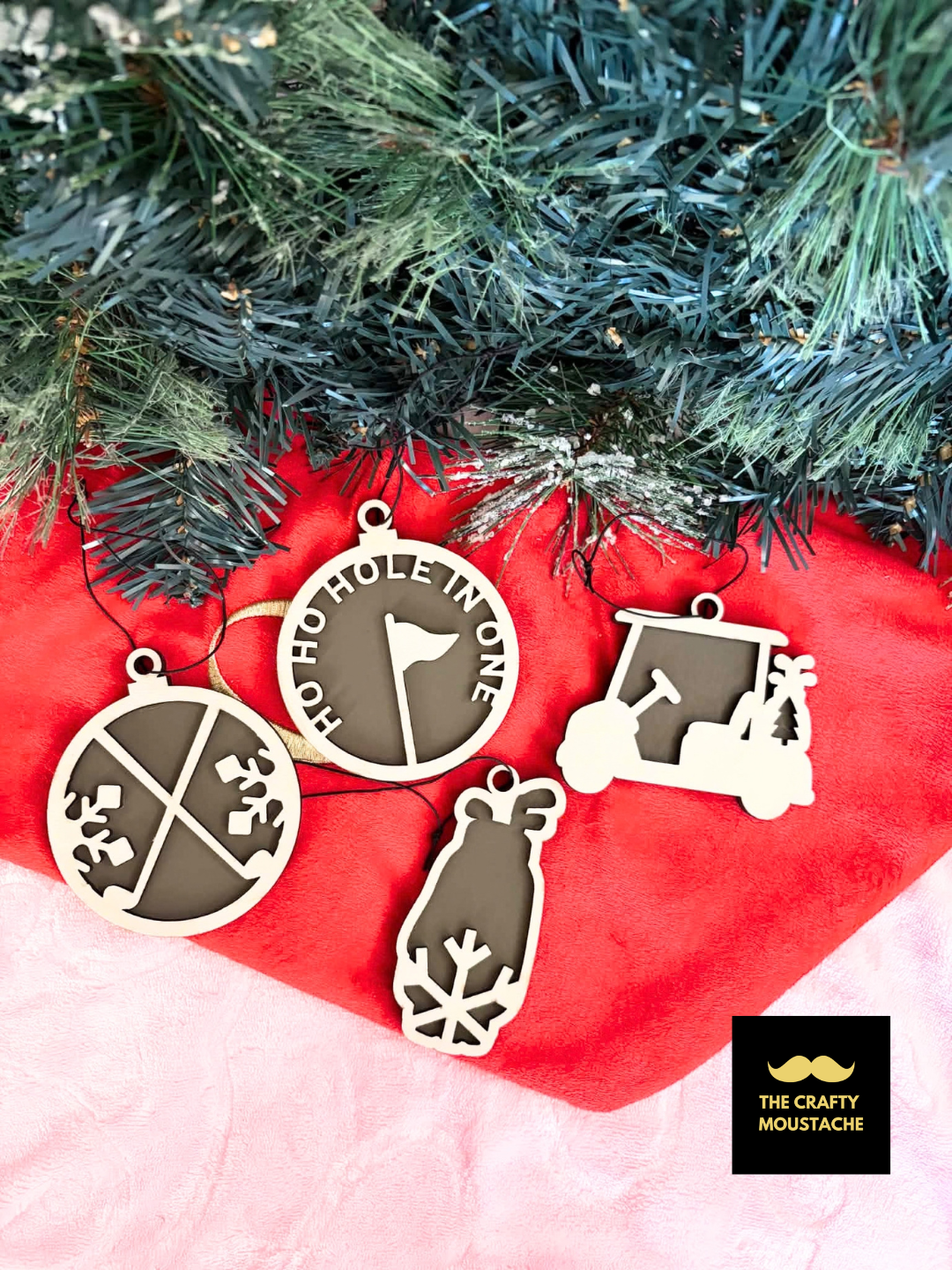 The Golfer Bauble Set