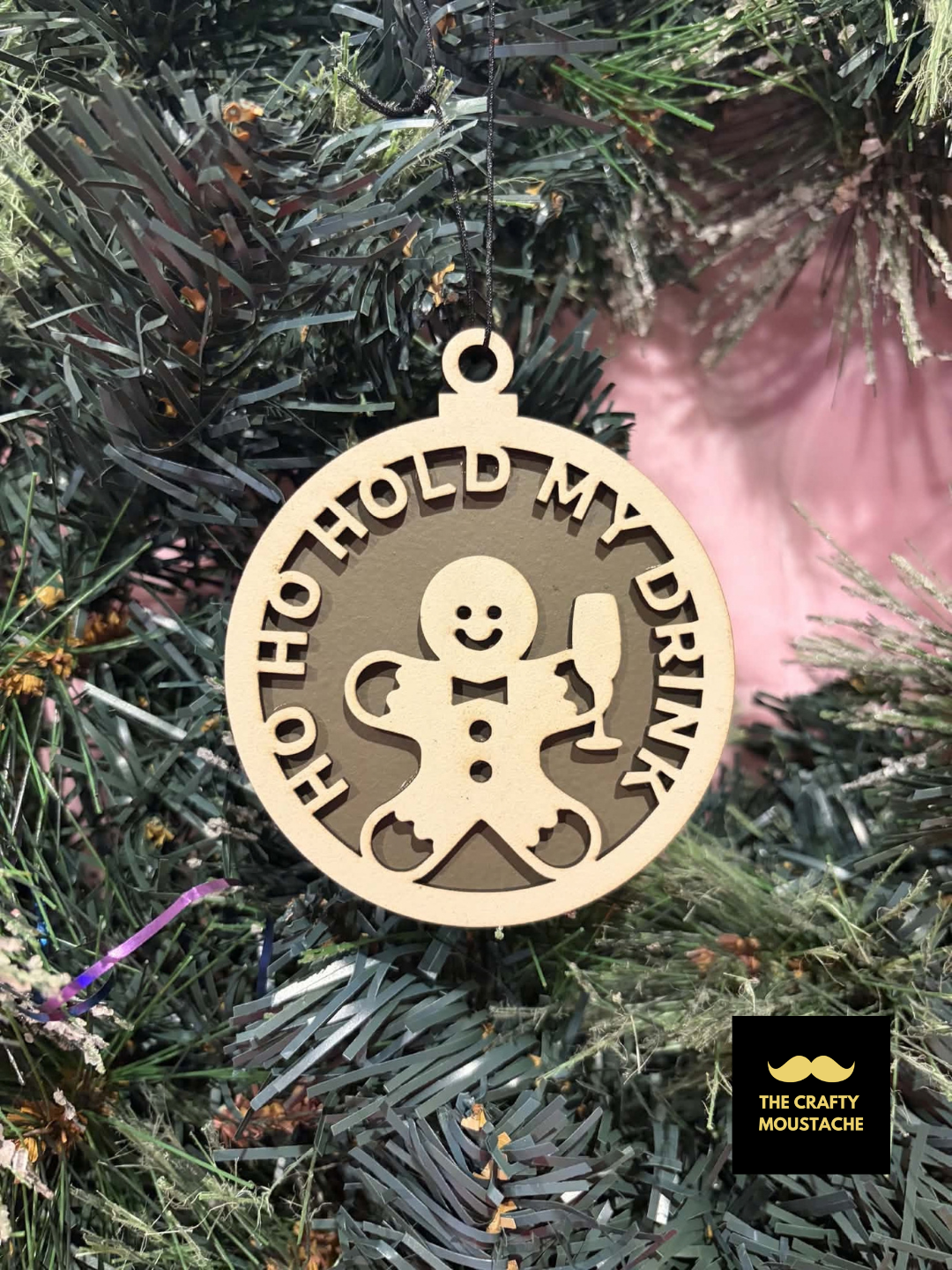 Ho Ho Hold My Drink Bauble