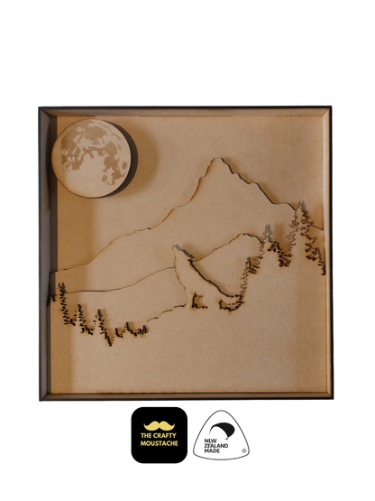 3D DIY Paint & Assemble Craft Kit - Wolf