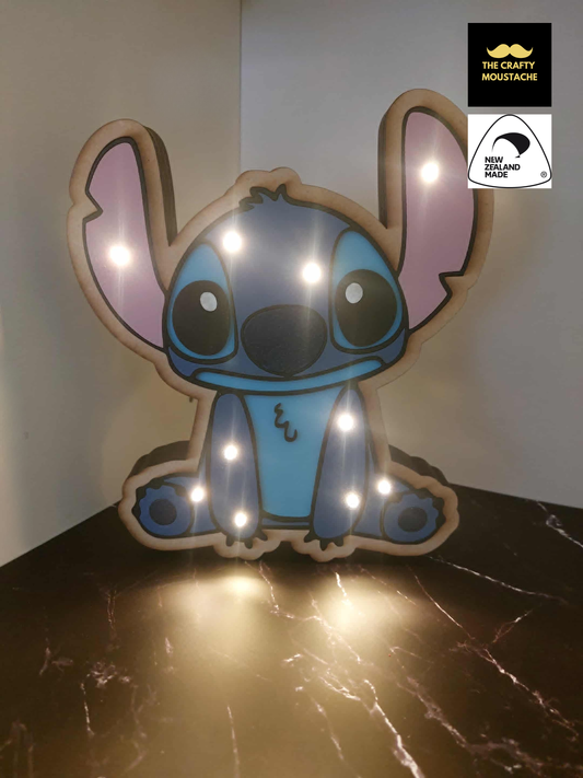 Stitch (Night Light) Lilo & Stitch Inspired - Warm Glow