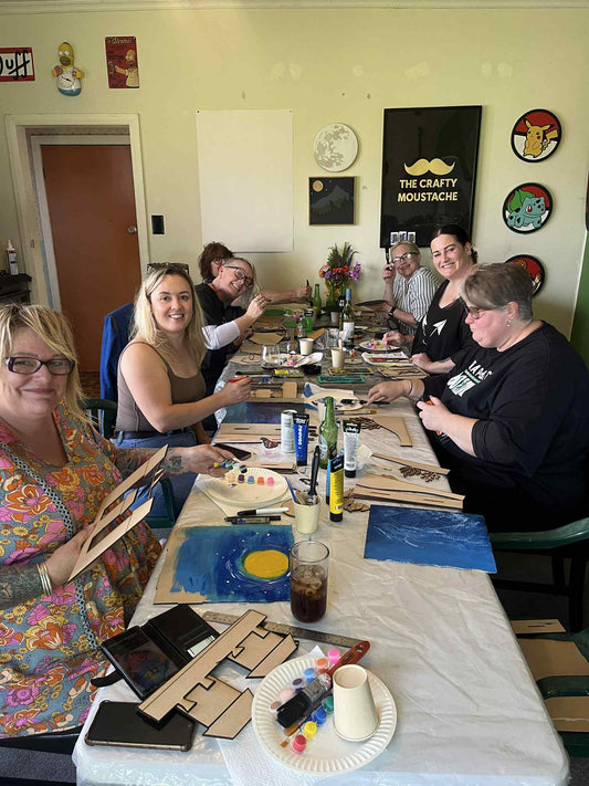 Paint & Assemble Party Hire - $80 Booking Fee