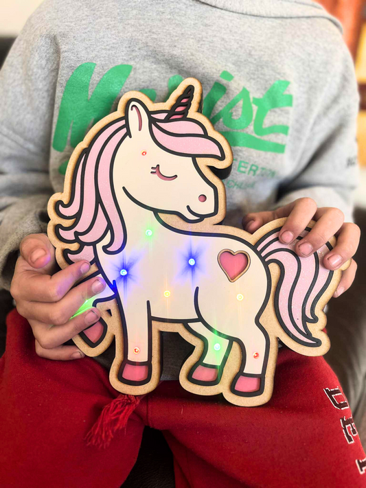 Astrid The Glow Force Unicorn (Night Light)