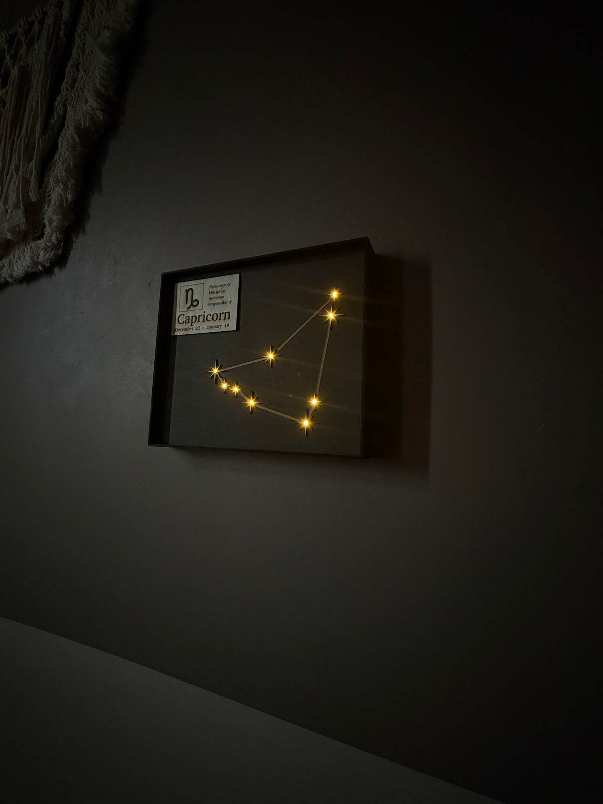 Capricorn Constellation Light Board