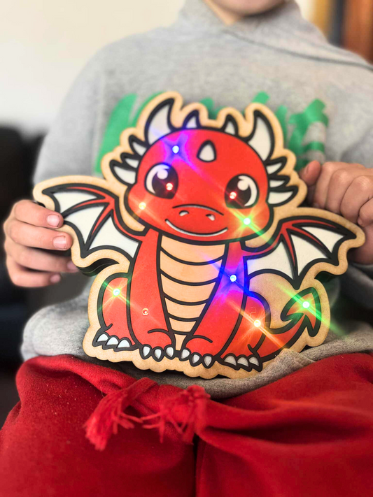 Scorch The Glow Force Fire Dragon (Night Light)