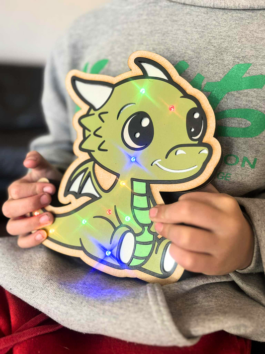 Sprout The Glow Force Earth Dragon (Night Light)