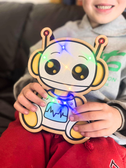 Zynk The Glow Force Robot (Night Light)
