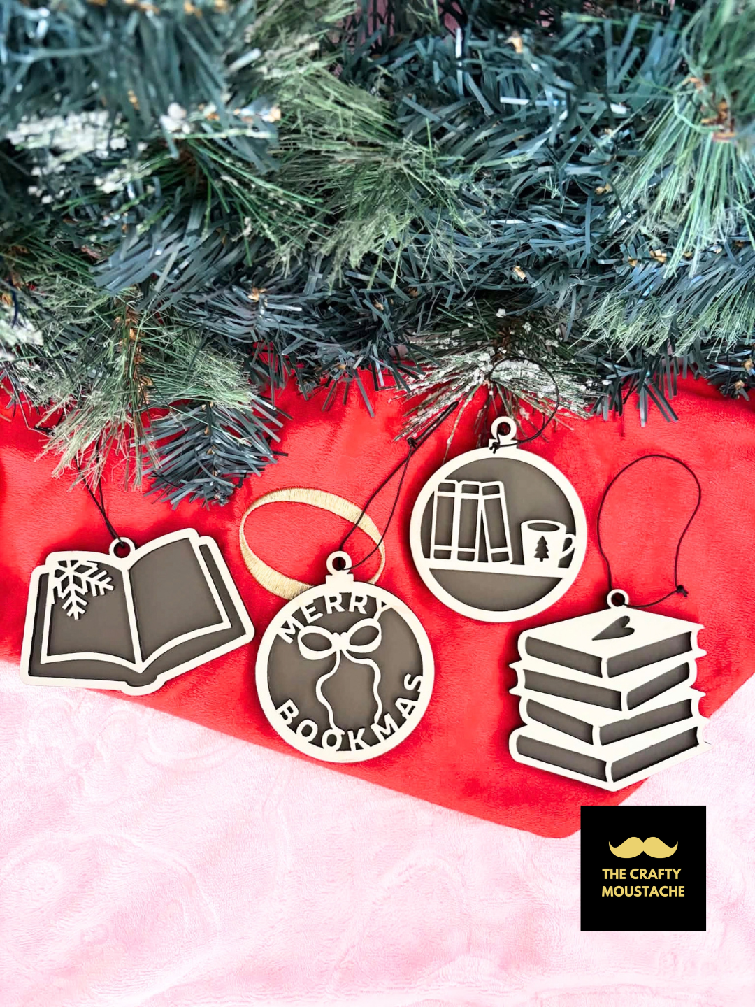 The Book Lover Bauble Set