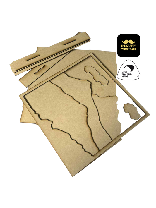 3D DIY Paint & Assemble Craft Kit - Cloud Sky