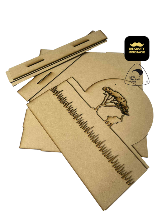 3D DIY Paint & Assemble Craft Kit - Elephant Safari